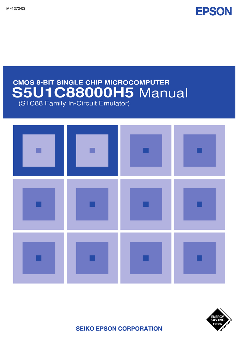 Epson S5U1C88000H5 User manual
