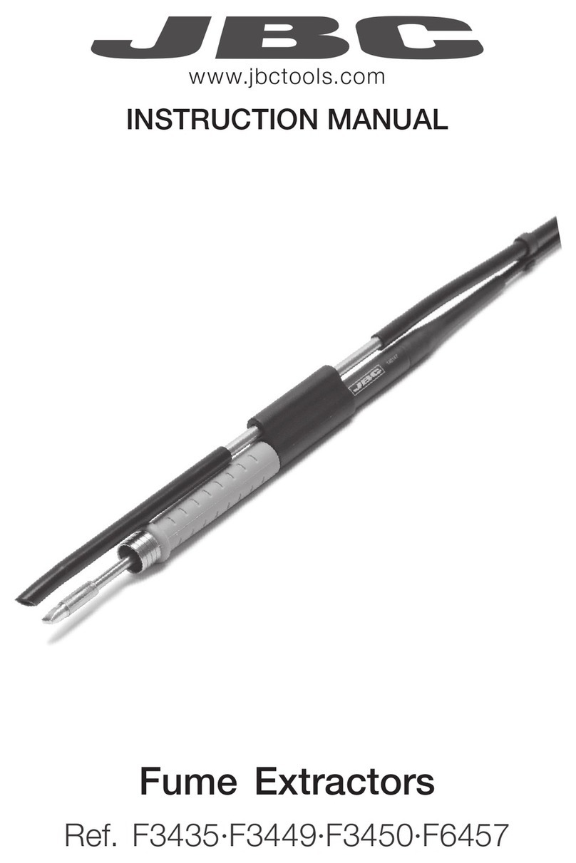 jbc F3435 instruction manual
