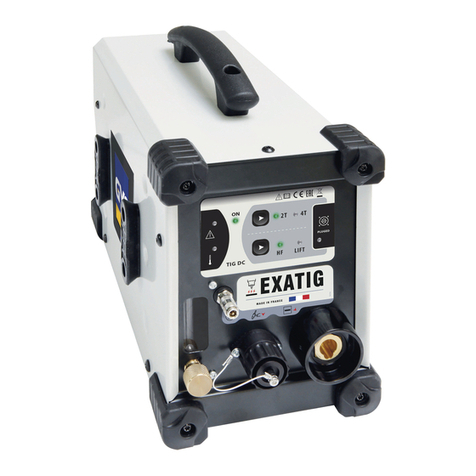 GYS EXATIG HF User manual