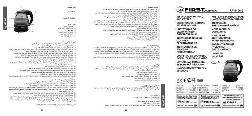 TZS First AUSTRIA Clara instruction manual