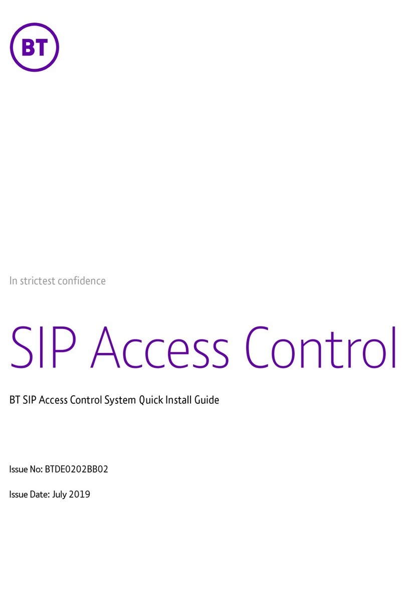 BT SIP User manual