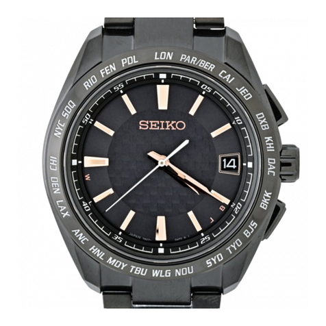 Seiko 7B27 instructions