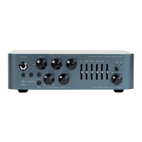 Darkglass Electronics Alpha-Omega 500 owner's manual