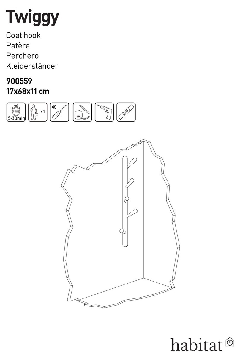 Habitat Twiggy 900559 User manual Habitat Twiggy 900559 User manual