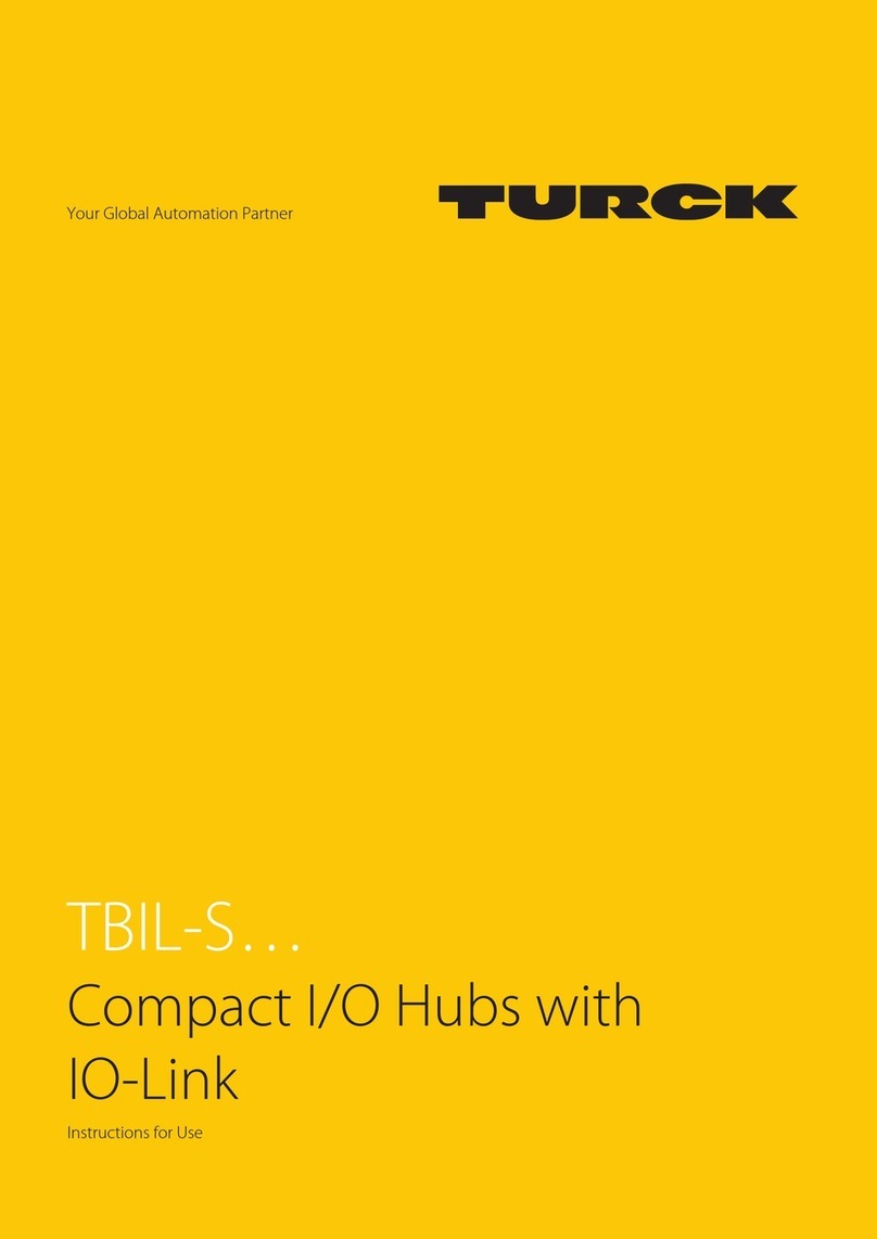 turck TBIL-S Series User manual turck TBIL-S Series User manual