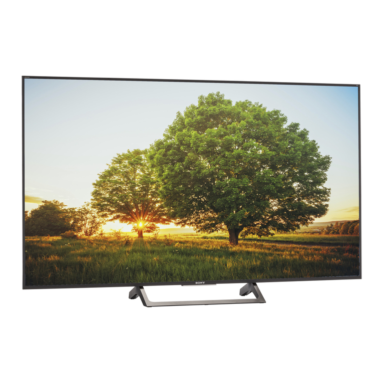 Sony X850E Series User manual