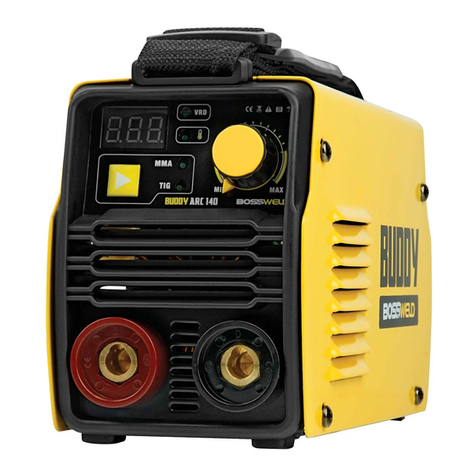 BossWeld BUDDY ARC 140 instruction manual