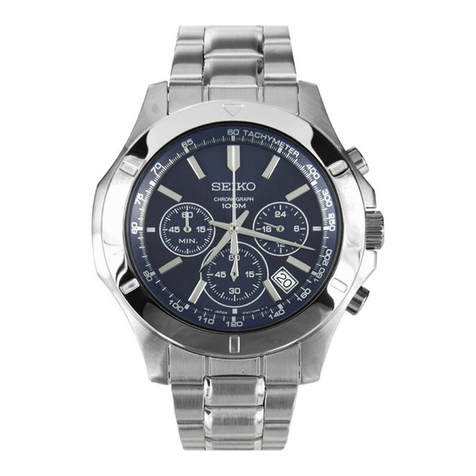 Seiko Cal. 6T63 User manual