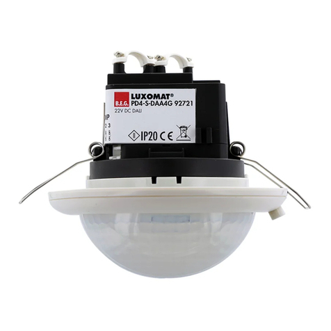 B.E.G. LUXOMAT PD4-M-DAA4G Installation and operating instruction