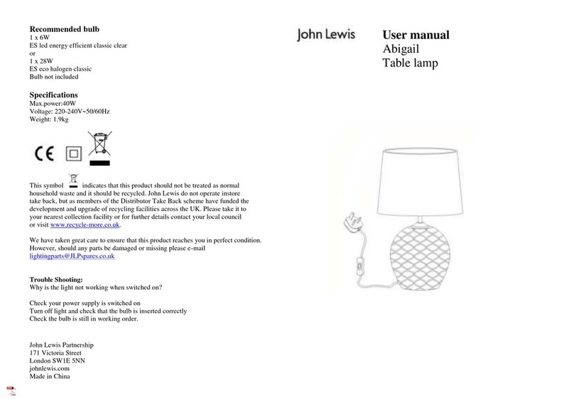 John Lewis Abigail User manual John Lewis Abigail User manual