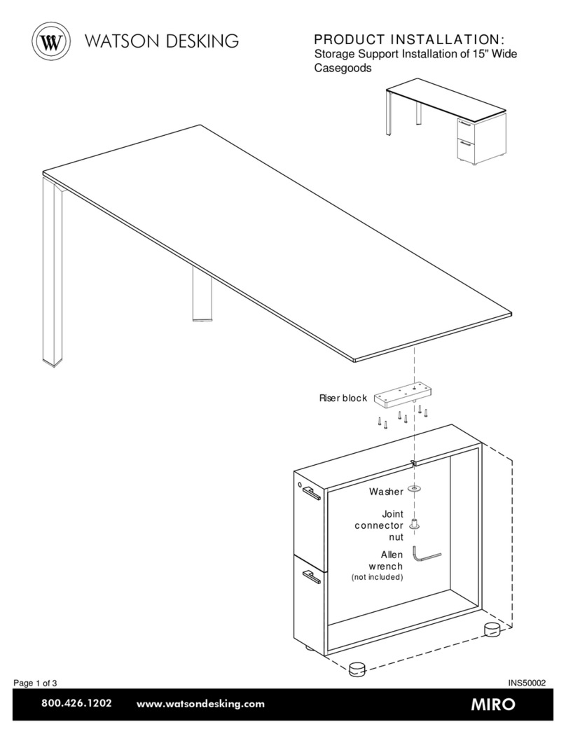 WATSON MIRO Storage Support User manual WATSON MIRO Storage Support User manual