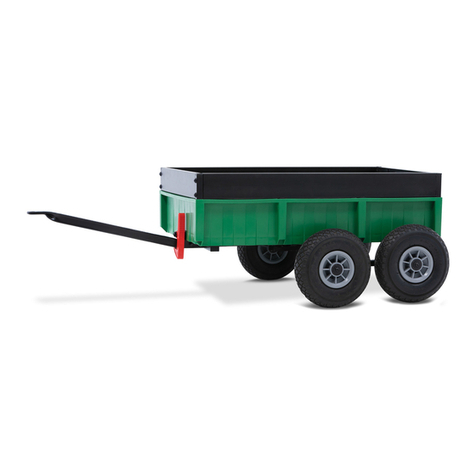 BERG Tandem Trailer XL User manual