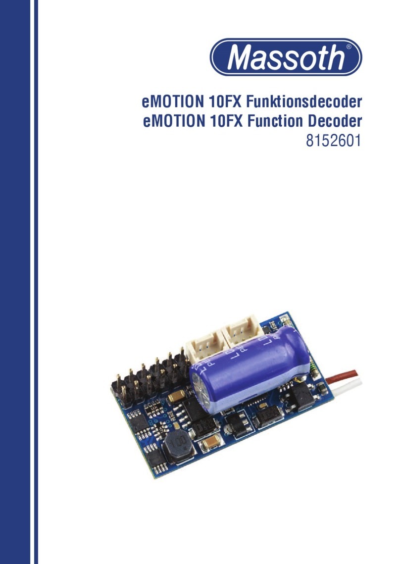 Massoth eMOTION 10FX manual
