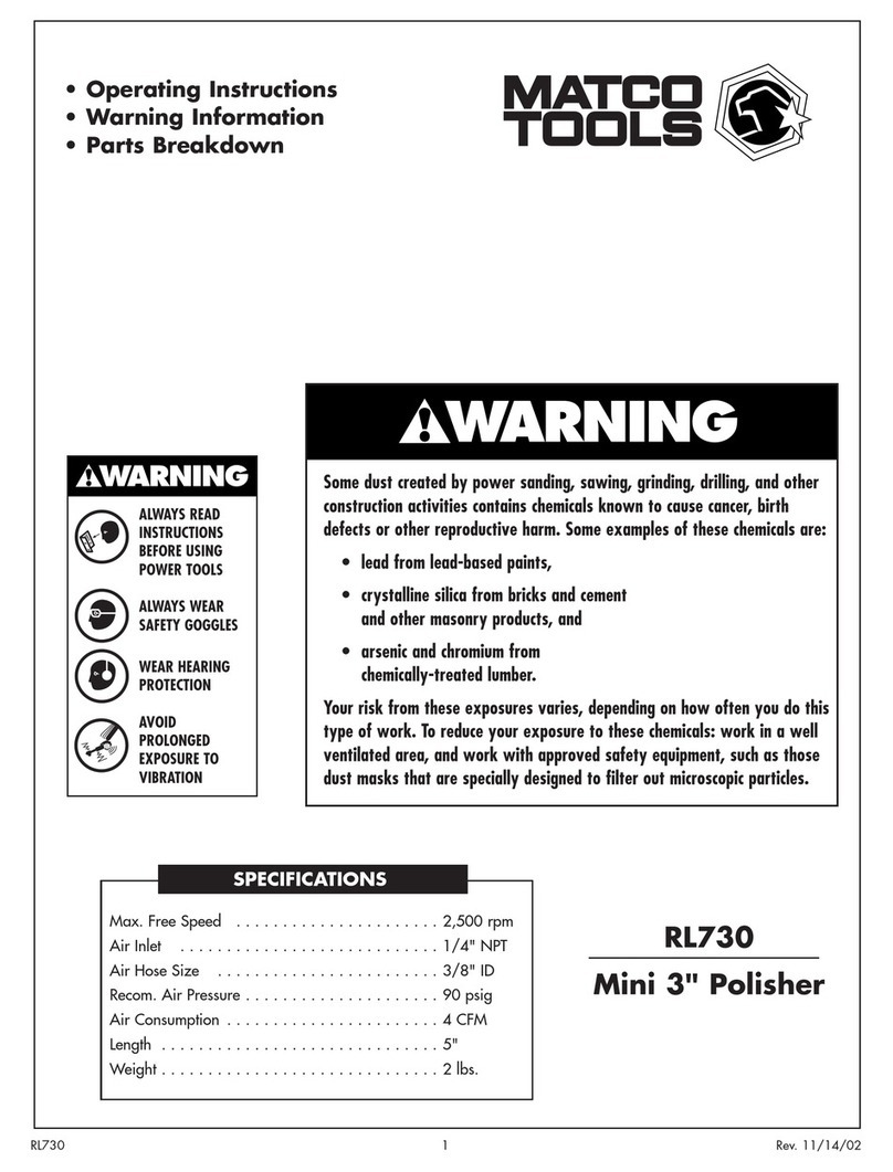 Matco Tools RL730 User manual