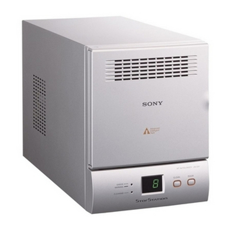 Sony StorStation LIB-D81 User manual
