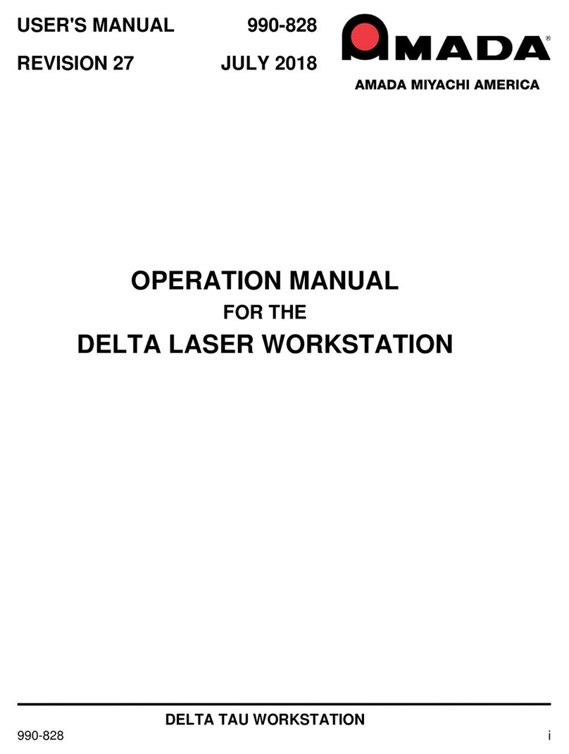 Amada Delta User manual