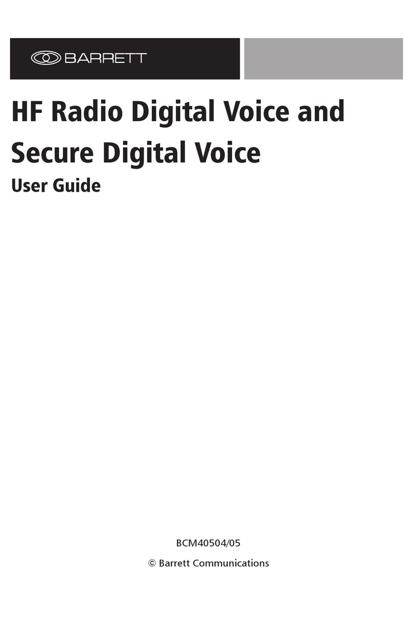 Barrett HF SDR 4000 Series user guide