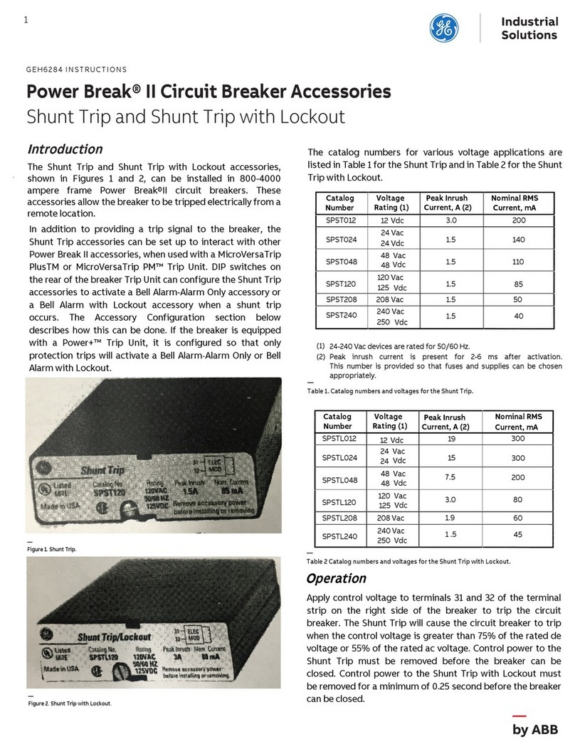 GE Power Break II User manual