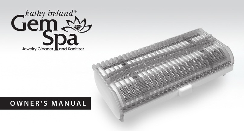 Kathy Ireland GemSpa owner's manual