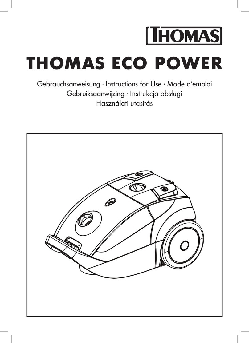 Thomas Eco Power User manual