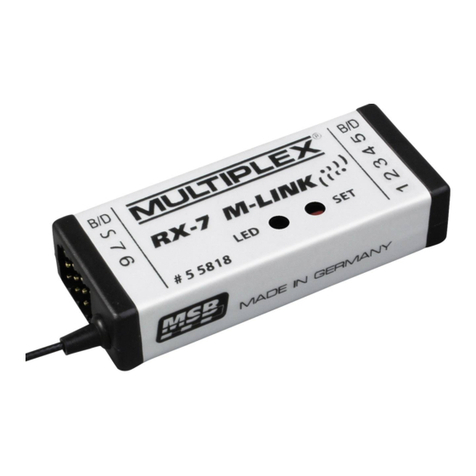 Multiplex RX-5 M-LINK User manual