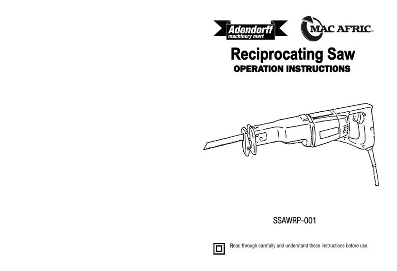 Mac Afric SSAWRP-001 operating instructions