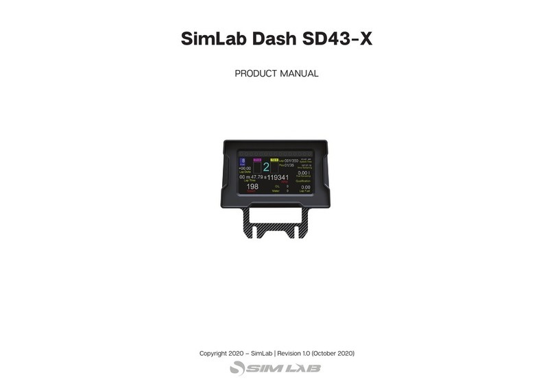 Sim-Lab Dash SD43-X User manual