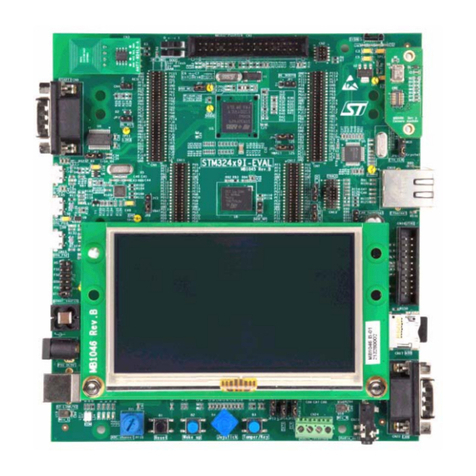 ST STM32429I-EVAL User manual
