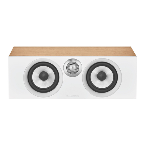 Bowers & Wilkins HTM6 S2 Anniversary Edition User manual