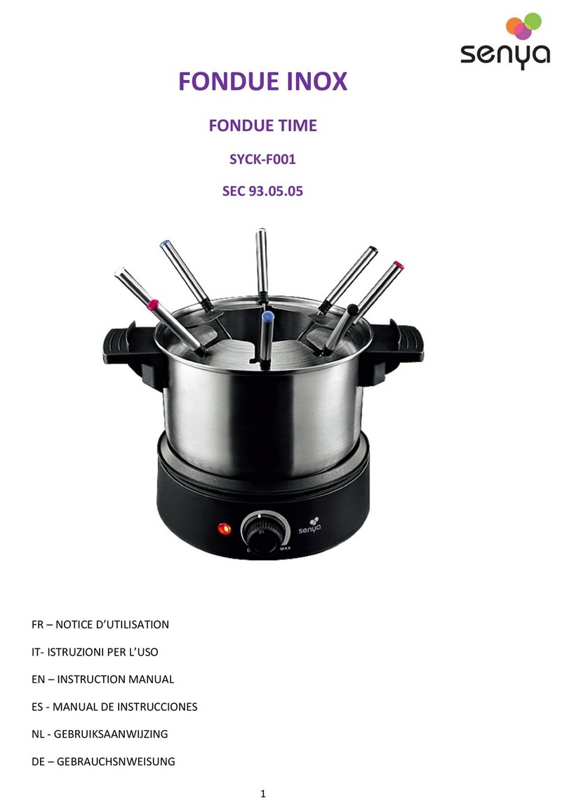 Senya SYCK-F001 instruction manual