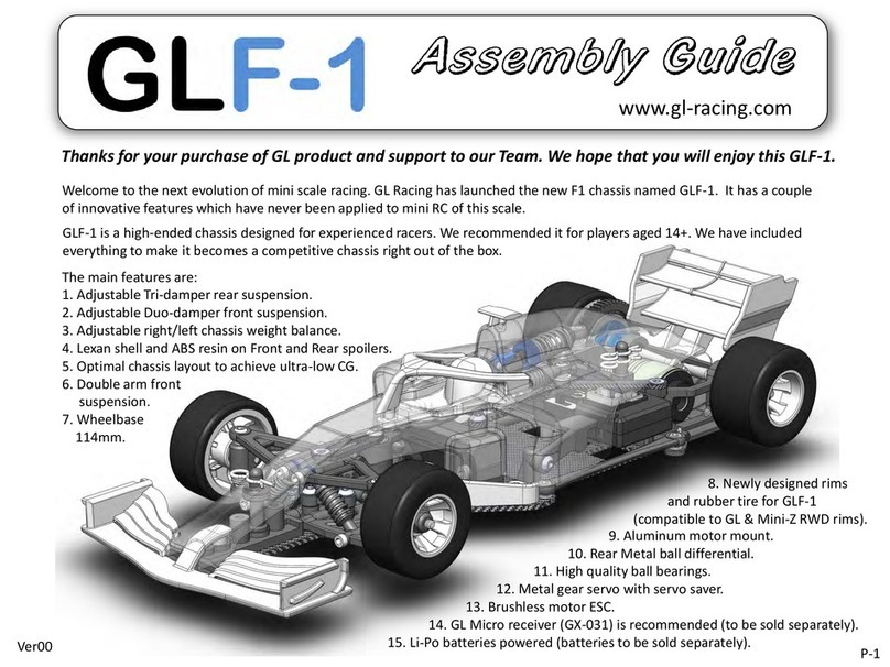 GL GLF-1 Assembly guide