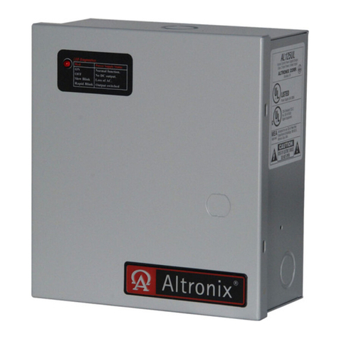 Altronix AL125220 User manual