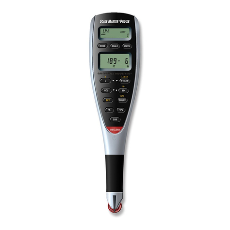 Calculated Industries Scale Master Pro XE 6135 User manual