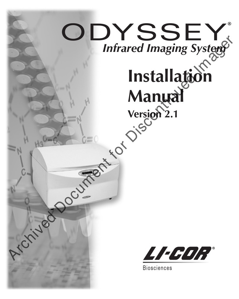 LI-COR Odyssey User manual