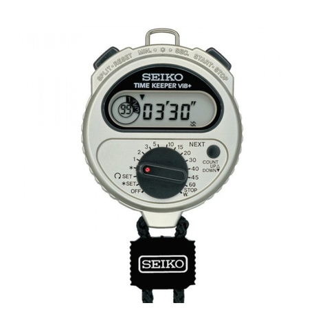 Seiko Time Keeper ViB+ instructions