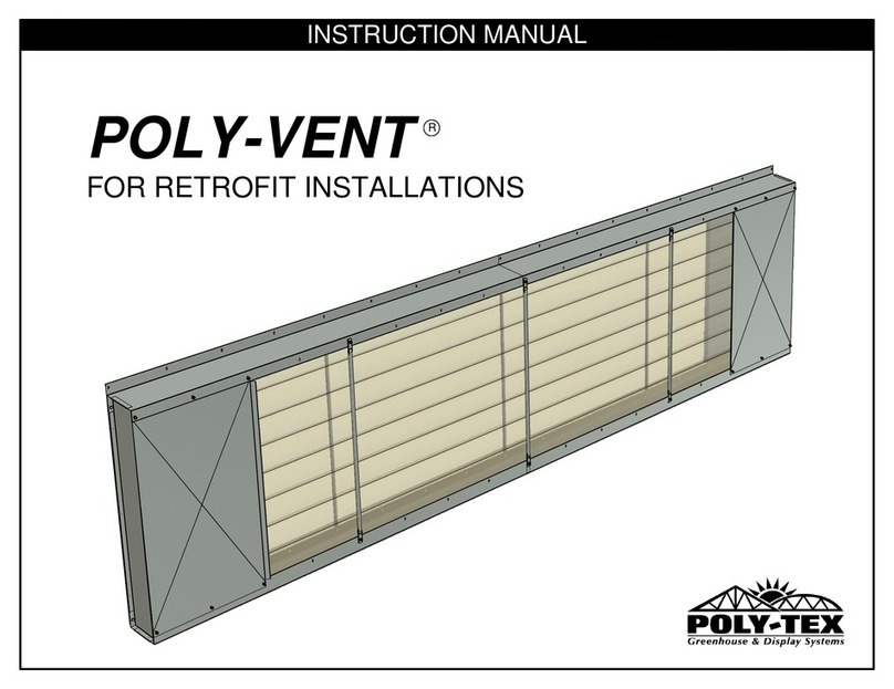 Poly-Tex POLY-VENT instruction manual