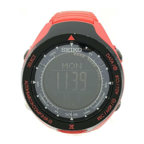 Seiko S830 instructions