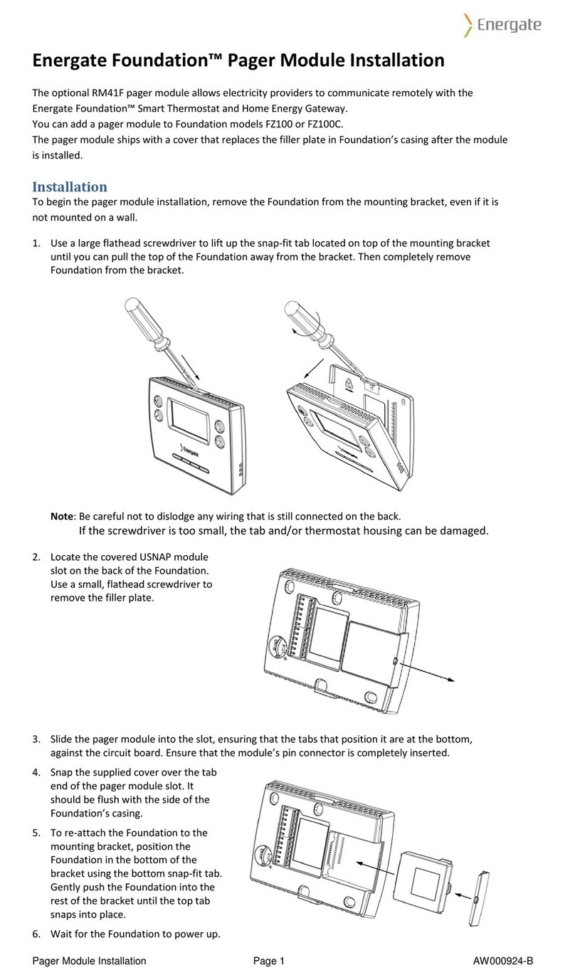 Energate RM41F Quick installation guide