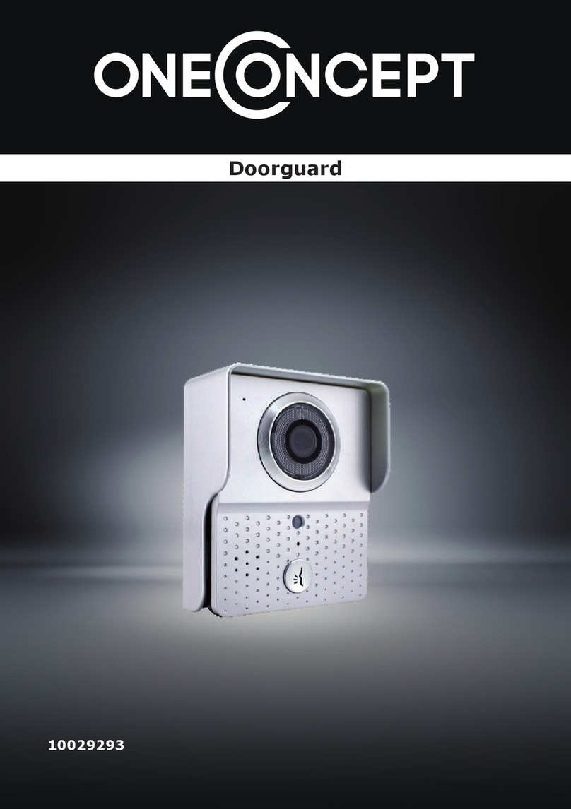 oneConcept Doorguard manual