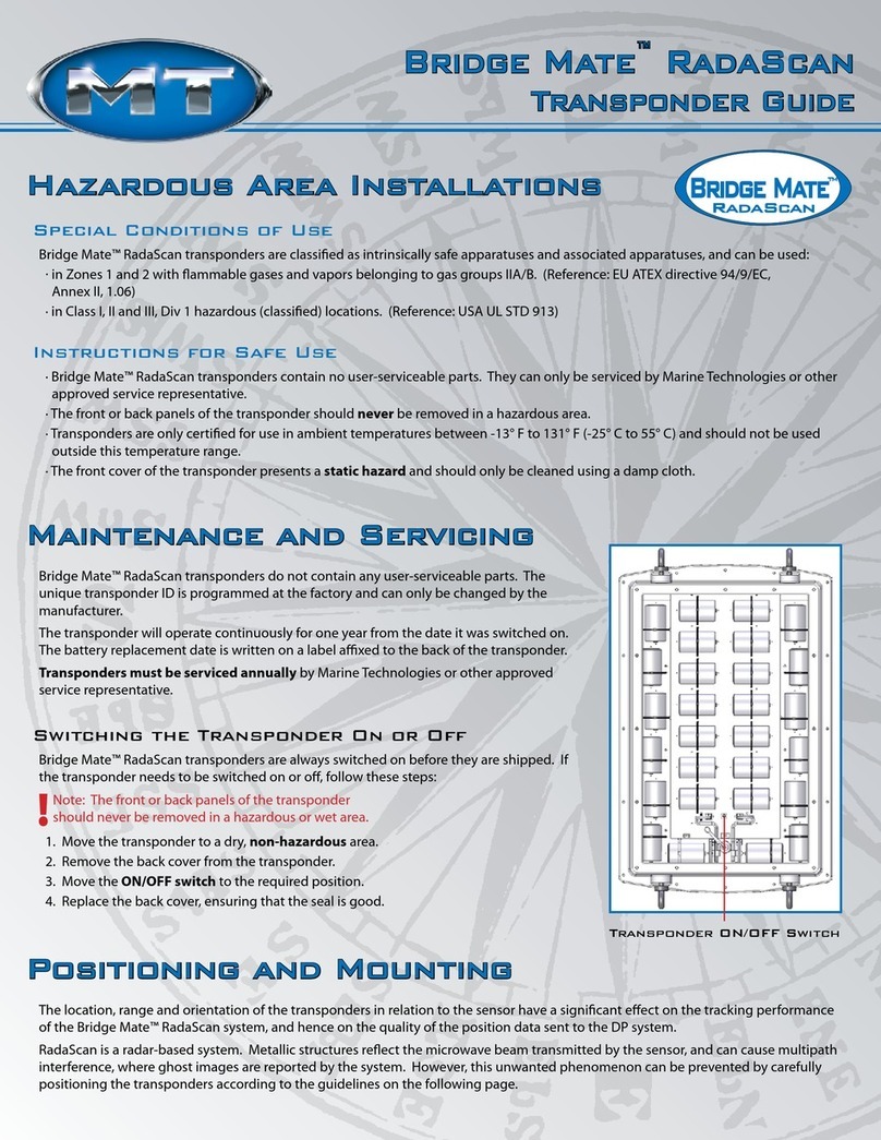 MARINE TECHNOLOGIES Bridge Mate RadaScan Guide