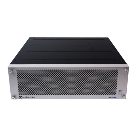 Cisco AudioCodes MP-1288 User manual