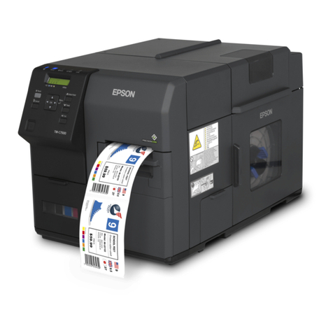 Epson ColorWorks TM-C7500 Instruction Manual