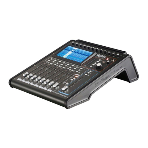 Studiomaster DigiLiVe16 quick start guide