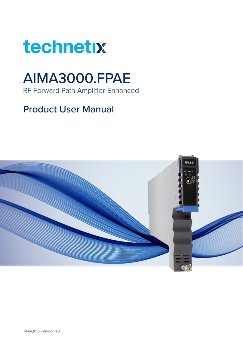 technetix AIMA3000.FPAE Product user manual