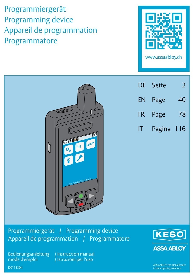 Assa Abloy Keso K.536 instruction manual