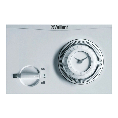 Vaillant timeSWITCH 150 Operating and installation instructions