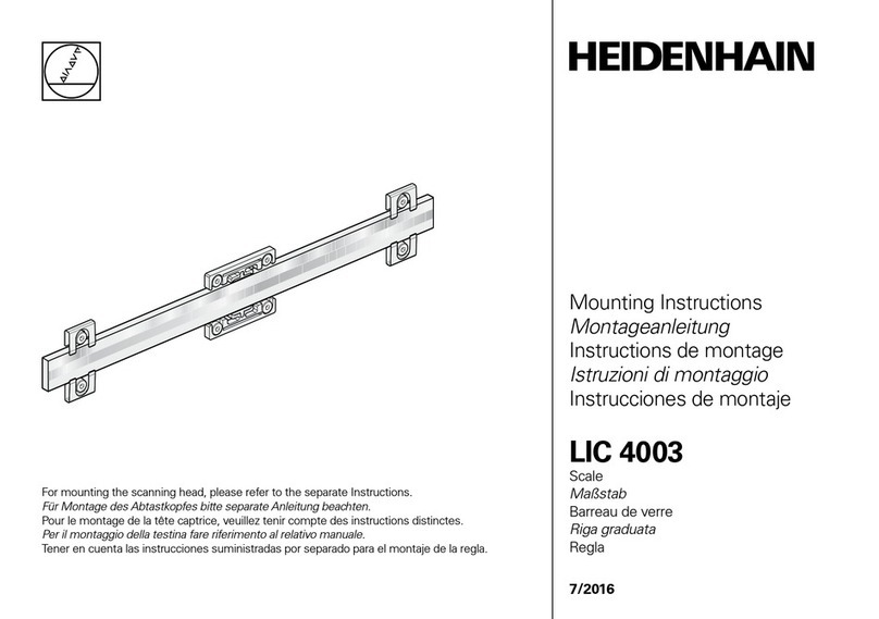 HEIDENHAIN LIC 4003 User manual