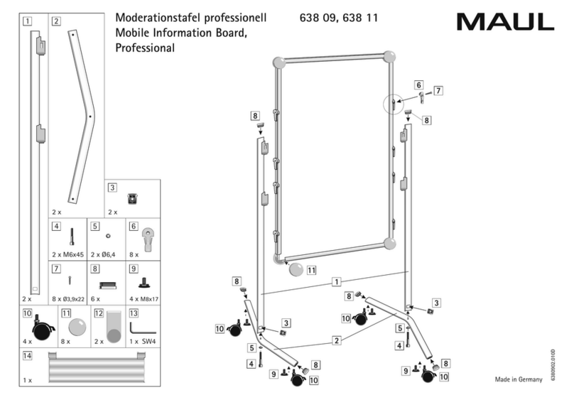 MAUL MAULpro 638 09 manual MAUL MAULpro 638 09 manual