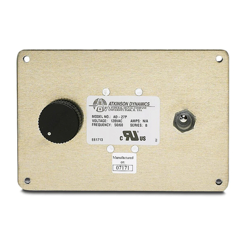 Federal Signal Corporation AD-26P Installation and maintenance manual
