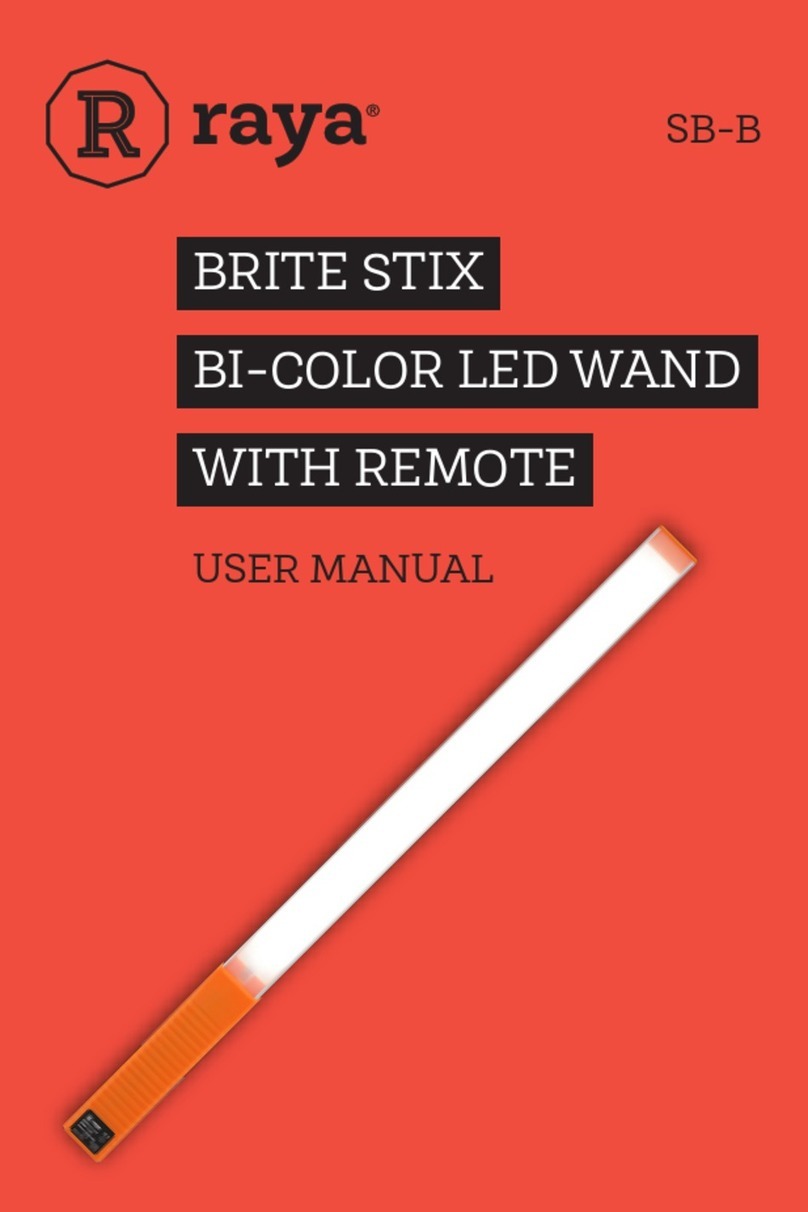 raya BRITE STIX SB-B user manual